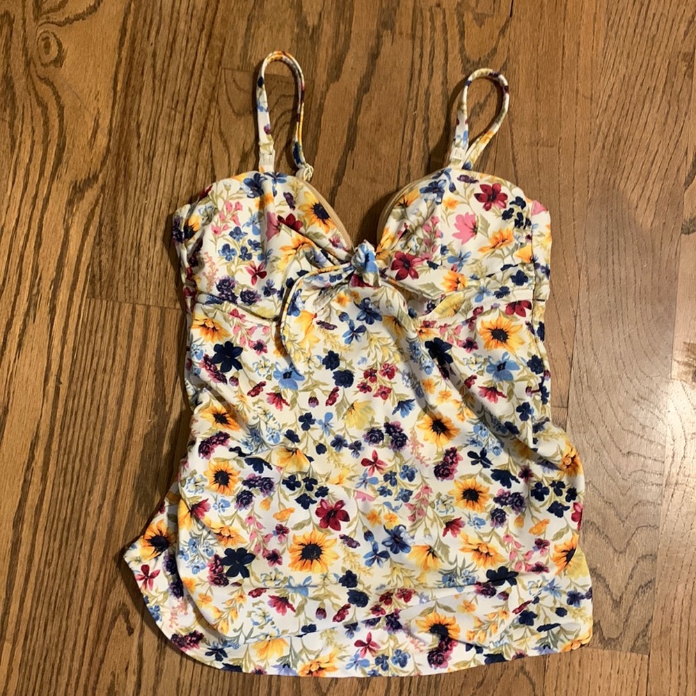 Old Navy Floral Tankini Top